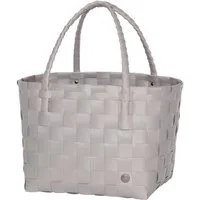 Handed By Einkaufsshopper HANDED BY Shopper Paris BRUSHED GREY Tasche Korb geflochten Schulter