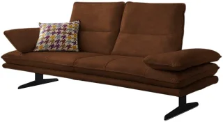 W.SCHILLIG 2-Sitzer "broadway" Sitztiefenverstellung, Kopfteil- & Seitenteilverstellung, Breite 216cm
