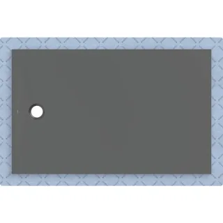 Geberit CleanFloor30 Duschfläche integriert, mit Dichtvlies, graphit: 160x100cm,, 551025DM1 551025DM1