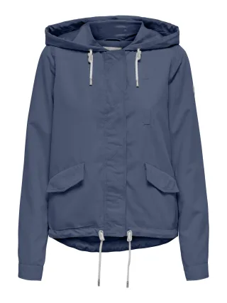 ONLY - ONLSKYLAR HOOD SPRING JACKET CC OTW Vintage Indigo - Gr. - S