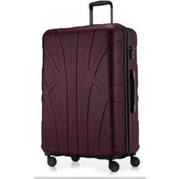 Suitline Trolley S1, 4 Rollen, Großer Reisekoffer XL Koffer mit Erweiterung, Rollkoffer TSA 110 L