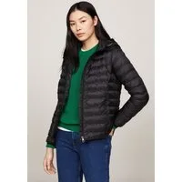 Tommy Hilfiger Steppjacke LW PADDED GLOBAL STRIPE JACKET (Global Serie TH WOMEN) sportive Kapuze mit Global Stripe