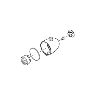hansgrohe Thermogriff Ecostat 2001 edelmatt 96225880