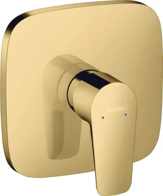 Hansgrohe Brausenmischer Unterputz Talis E Fertigset Polished Gold-Optik, 71765990 71765990