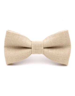 mr. célestin - Fliege aus Leinen - Sable beige - Gr. - OS