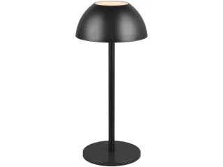 REALITY LED-Akku-Tischleuchte Ricardo R54106132 schwarz, IP54, 1,7 W, 240 lm, 3000 K