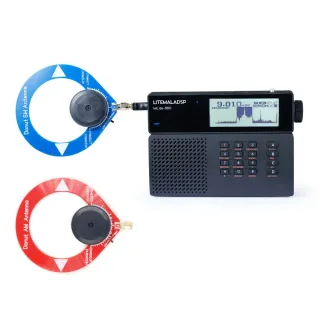 LITEMALADSP MLite-880 Software-Defined Radio + 2pcs Donut AM SW Antenna Full Band SDR SSB CW AM SAM NFM WFM support Long
