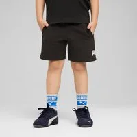 PUMA Trainingsshorts ESS NO. 1 LOGO SHORTS TR PS aus Baumwolle und Polyester, mit elastischem Bund, sportlicher Stil