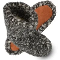 filsko Nordkapp Warme Wollsocken HausSchuhe für Damen und Herren Hausschuh mit wolle gefüttert