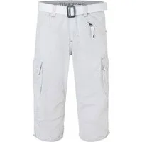 TIMEZONE Cargoshorts 3/4 Cargo loose fit Mid Waist Pants Loose MilesTZ 3/4 Cargo incl. Belt