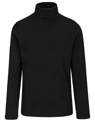 COMMANDER Finest Clothing - Rollkragen-Shirt, 1/1 Arm black - Gr. - L