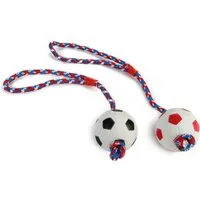 Beeztees Outdoor-Spielzeug Hundespielzeug Softball am Seil