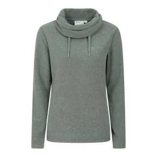 Mountain Warehouse Damen/Herren Hebridean Cowl Neck Fleece Top (dunkles Khaki)