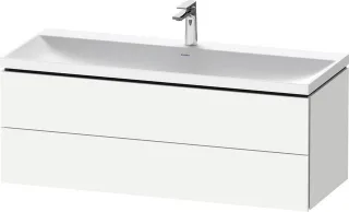 Duravit L-Cube c-shaped Set wandhängend Weiß Matt 1200x480x480 mm - LC6953O18180000 LC6953O18180000