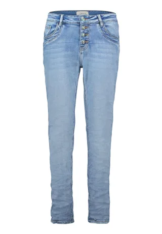CARTOON - Boyfriend-Jeans blau - Gr. - 40