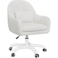 HawthyHome Bürostuhl Ergonomischer Homeoffice-Stuhl, 360° Drehbar & Höhenverstellbar (1 St), Samtbezug mit Kopfkissen, ideal für Arbeitszimmer & Schlafzimmer