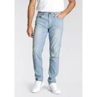 H.I.S Slim-fit-Jeans FLUSH schmale Beinform, mit Used-Effekten, niedrige Leibhöhe