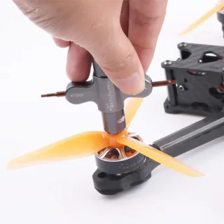 Skystars Quad M5 Wrench 1.5mm/2mm Screwdriver with Built in One Way Bearing Tool for RC Drone FPV Racing