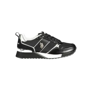 U.S. POLO ASSN. Weiße Eco-Suede Damen Sneaker