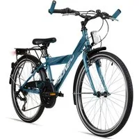 bergsteiger Kinderfahrrad Sydney 20, 24 Zoll, 6 - 9 Jahre, StVZO, Mädchen, Jungen, Shimano Tourney RD-TY300 Schaltwerk, Kettenschaltung, V-Bremsen, Dynamo