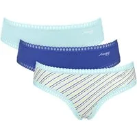 sloggi Hipster GO Crush (3er Pack) mit Spitzendetails, Multipack