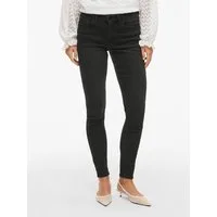 Vila Skinny-fit-Jeans VISARAH RW SKINNY JEANS BLK BUB00-NOOS
