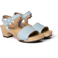 Softclox KYRA Nappa powder blue (hazelnut) Sandalette