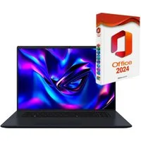Asus VivoBook 18X, 18" WUXGA, Windows 11 Pro inkl. MS Office 2024 Pro Business-Notebook (45,7 cm/18 Zoll, AMD Ryzen 7 260H, Radeon, 16 GB, 256 GB SSD, Windows 11 Pro 64Bit + MS Office 2024, Beleuchtete Tastatur)