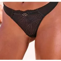LASCANA String Alexia mit sexy Cut-Out & Ringaccessoires, sexy Dessous