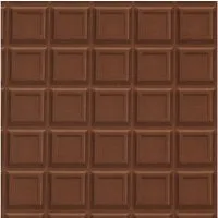 Star Geschenkpapier, Geschenkpapier Schokolade 70cm x 2m Rolle Braun süßes Design