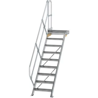 Munk Treppe mit Plattform 45° Stufenbreite 600 mm - 600429