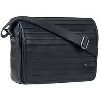 Benthill Messenger Bag Herren Umhängetasche Echt Leder Messenger Vintage Schultertasche, Reißverschlussfach