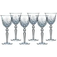 Nachtmann Weinglas Nachtmann Palais Weißweinkelch 180 ml 6er Set, Glas