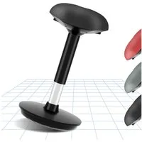 FLEXISPOT Drehhocker Drehhocker mit Gummifuß, Flexispot Bürostuhl, Ergonomischer Schreibtischstuhl, 30° Schaukelbar