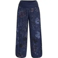 OriginalYou Haremshose Flatterhose Damen Sommerhose leichte Pluderhose luftig & leicht, leicht transparenter Sommerlook