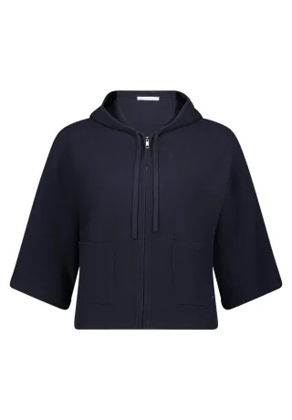 Betty & Co - Strick-Cardigan Dunkelblau - Gr. - 44
