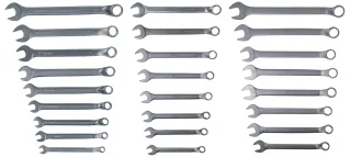 KS Tools Ringmaulschlüssel-Satz, 25-tlg gekröpft, 6-32mm - 517.0099