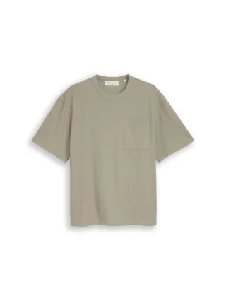 TOM TAILOR Denim - T-Shirt mit Struktur grün - Gr. - S