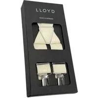 Lloyd Hosenträger uni-Prägung 2-streifig