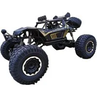 BruKa RC-Auto Robuster Geländewagen PANTHER XXL mit LED-Scheinwerfern, Ferngesteuertes Auto mit 4x4 Allradantrieb, 50cm