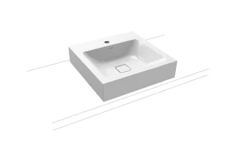 Kaldewei Aufsatzwaschtisch Cono, Modell 3077 ohne Überlauf 500x500, 908406013711 908406013711