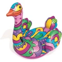 BESTWAY Badespielzeug Bestway 41117 POP Ostrich 190 x 166cm (1-tlg)