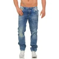 Cipo & Baxx Regular-fit-Jeans Cipo & Baxx C-1068 Regular Fit Herren Jeans