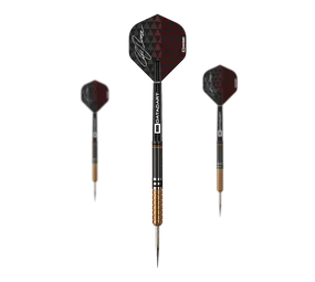 Datadart Christian Bunse Gold Black Steeldarts