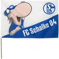 FC Schalke 04 Fahne Schwenkfahne Erwin Kids 60x90cm (1-St)