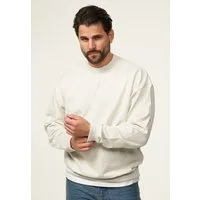 SOULSTAR Sweatshirt S2AGEO Herren Oversize Pullover mit Rundhals-Ausschnitt Crew-Neck Sweater