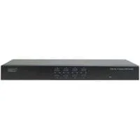 KVM Switch USB/PS2 8port, KVM-Switch schwarz