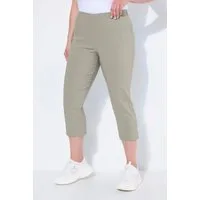 Ulla Popken Funktionshose Bengalinhose wadenlang Elastikbund Stretch