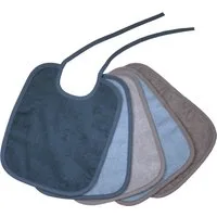 Wörner Lätzchen Bindelätzchen 5er Pack 25x30 cm, (5-St), großes Set, maschinenwaschbar, trocknergeeignet