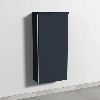 Sanipa 3way Mittelschrank mit 1 Tür, Marine-Matt, BP1711R BP1711R